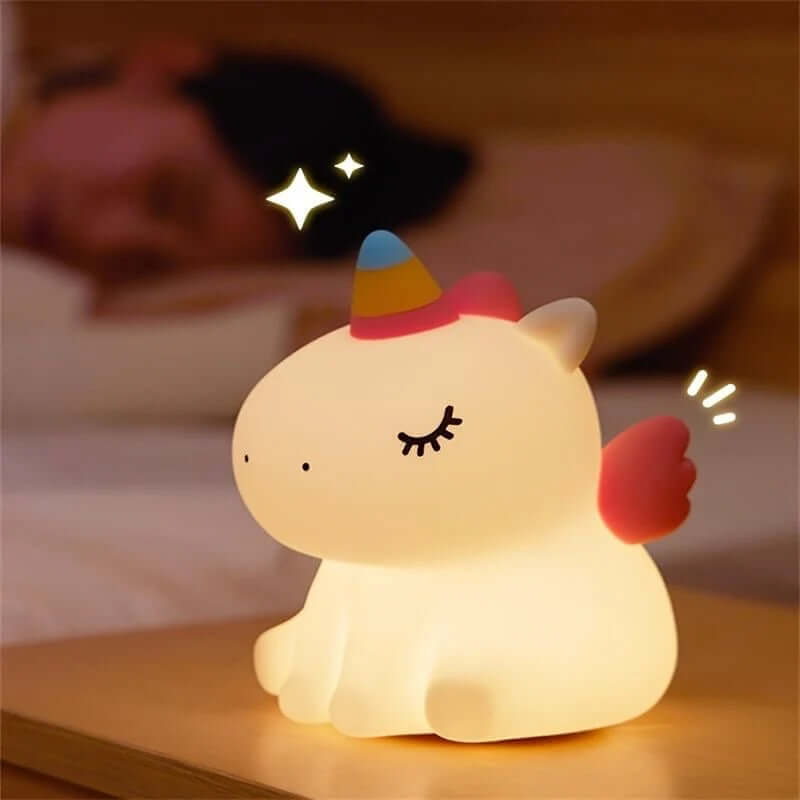 Unicorn Night Silicon Lamp