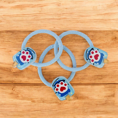 Korean Style Paw Popsicle Hair Ties - Set of 3