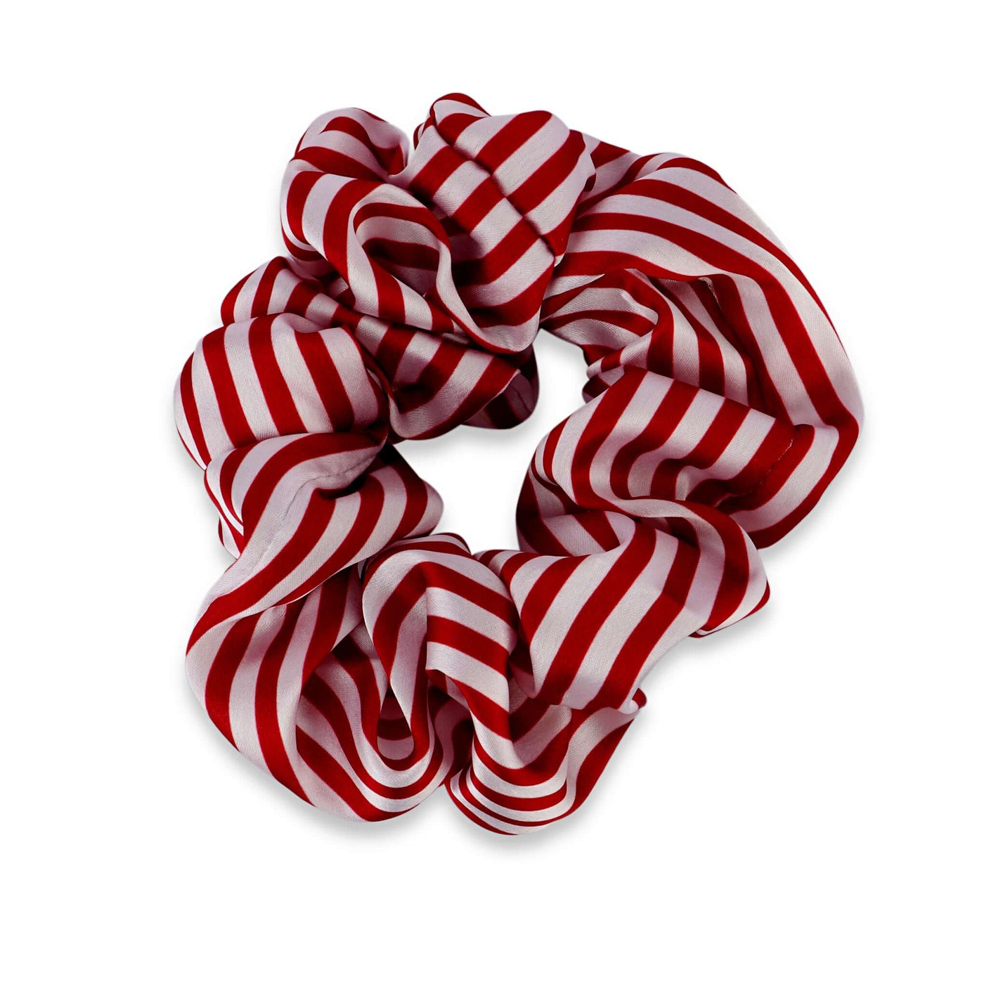 Korean Style Striped Scrunchie