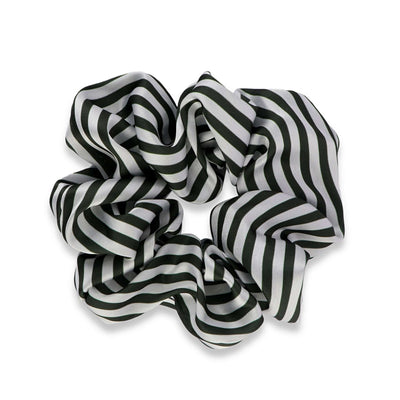 Korean Style Striped Scrunchie