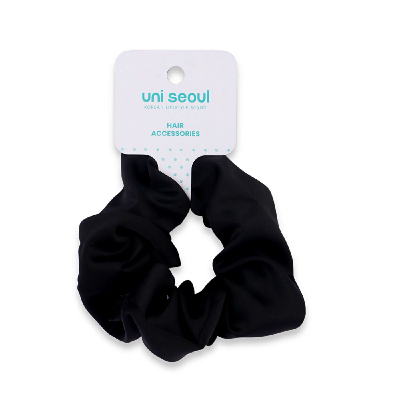 Korean Style Midnight Silk Scrunchie