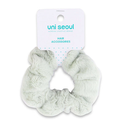 Korean Style Furry Hair Scrunchie