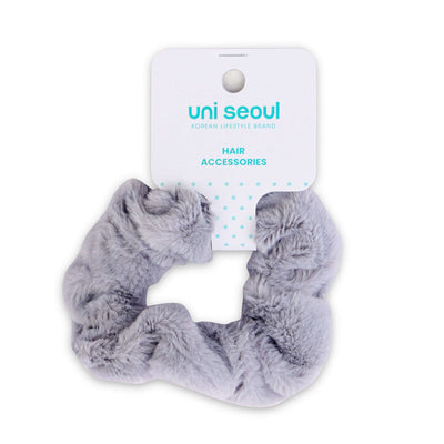 Korean Style Furry Hair Scrunchie