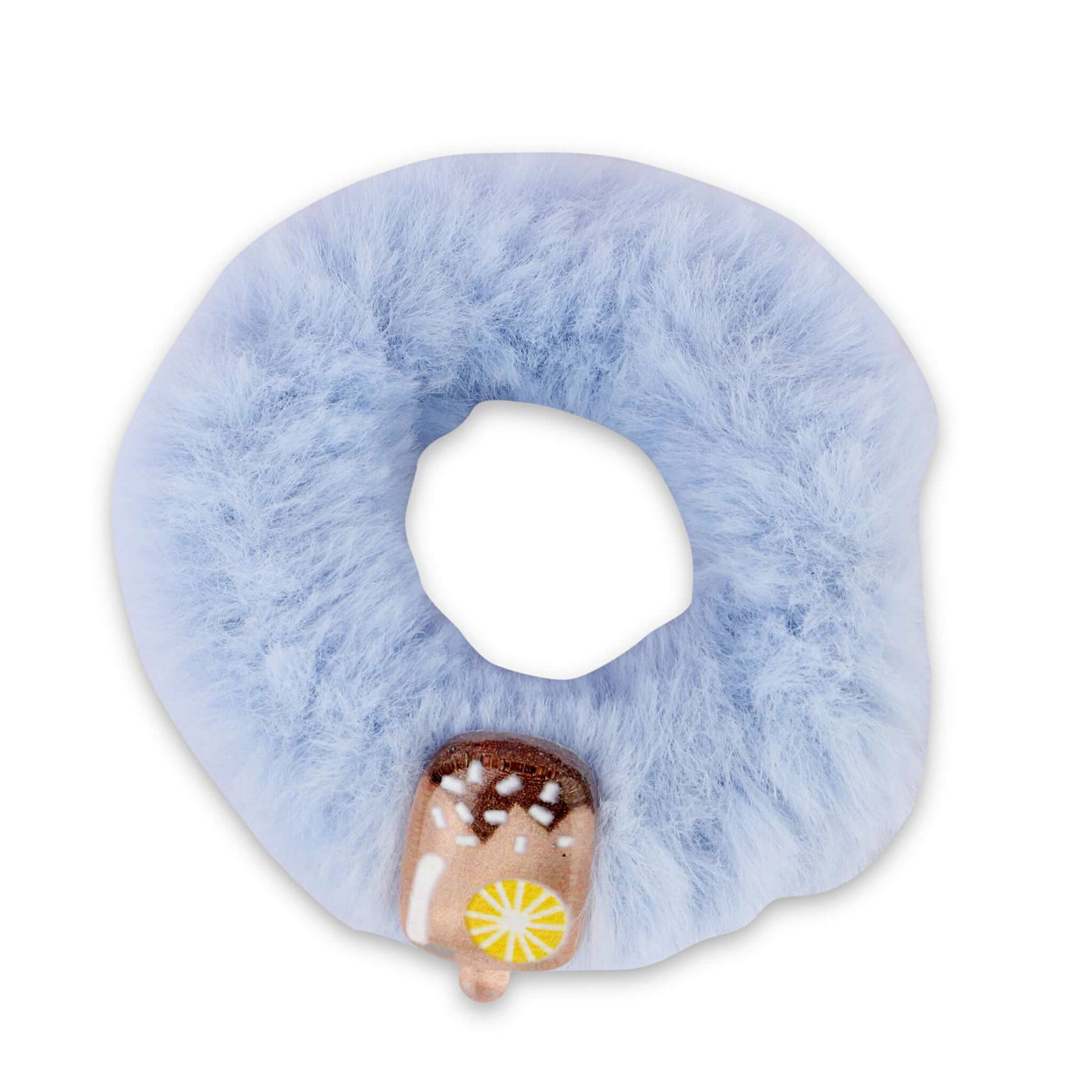 Korean Style Popsicle Fur Scrunchie