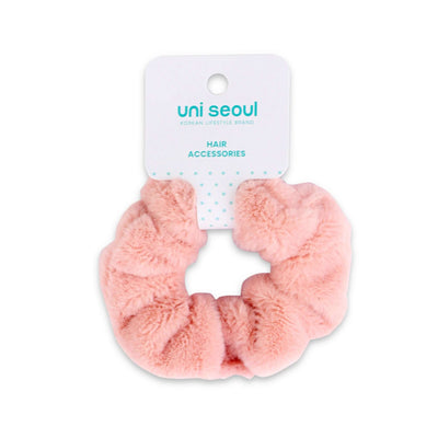 Korean Style Furry Hair Scrunchie