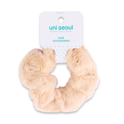 Korean Style Furry Hair Scrunchie