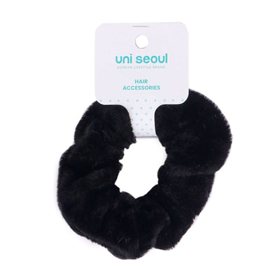 Korean Style Furry Hair Scrunchie