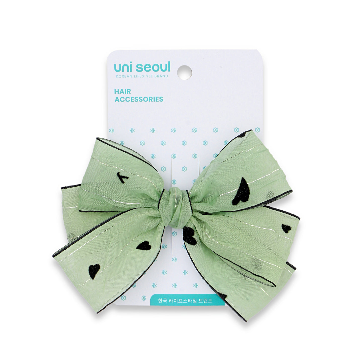 Korean Heartfelt Hanbok Hair Bow