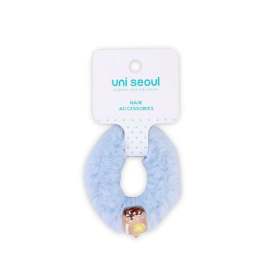 Korean Style Popsicle Fur Scrunchie