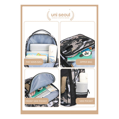 Korean Versatile School Backpack