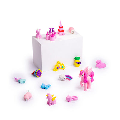 Fairytale Unicorn Theme Eraser Set