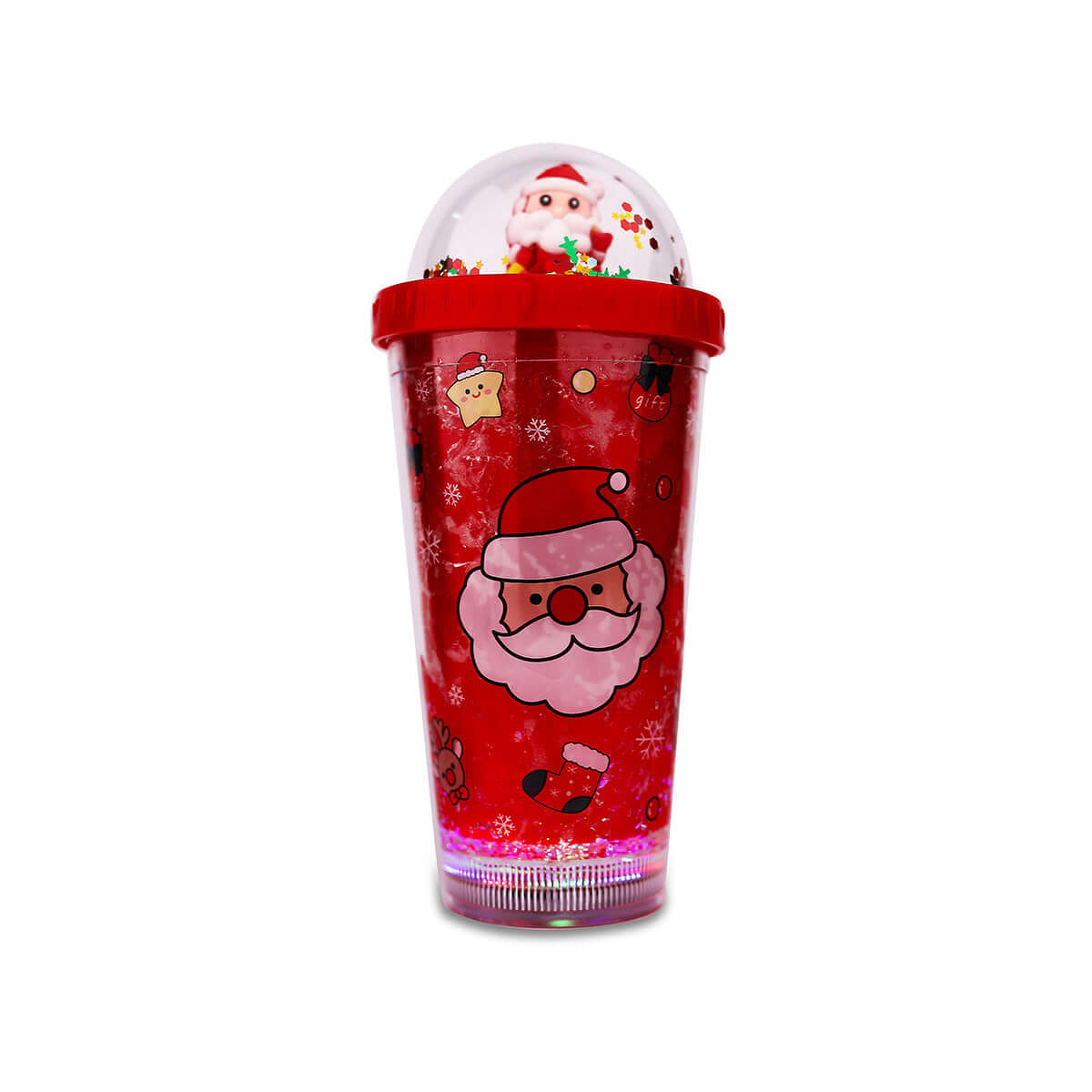 Festive Glow Christmas Light Up Tumbler