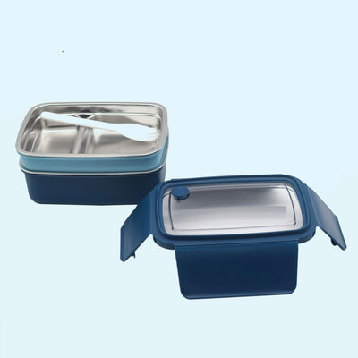 Insulated 2 Layer Stainless Steel Lunch Box