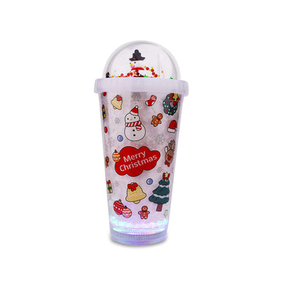 Festive Glow Christmas Light Up Tumbler