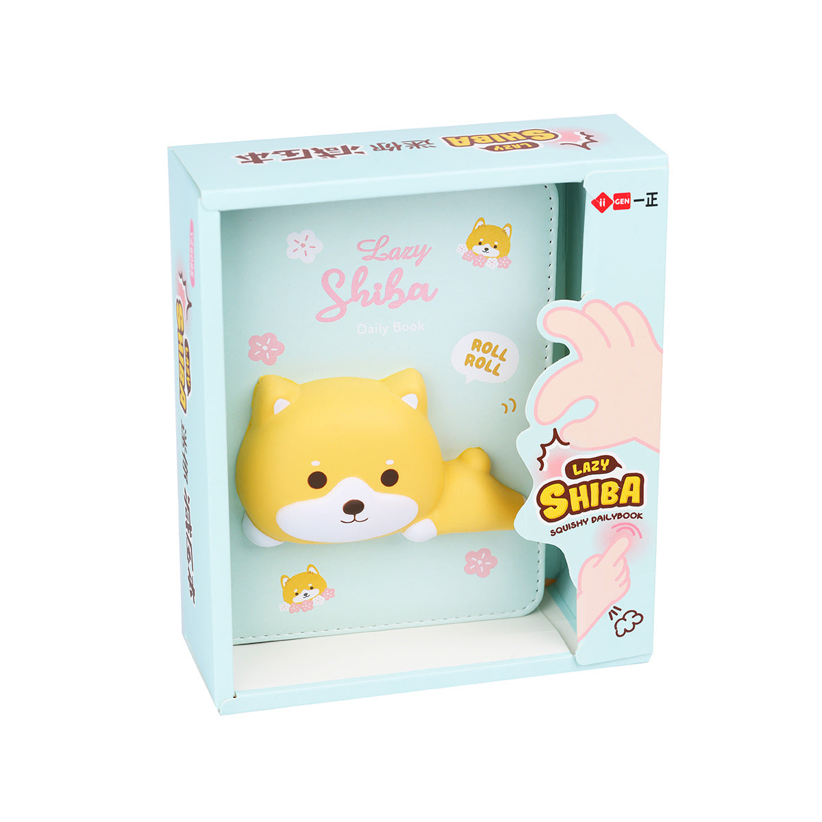 Cute 3D Shibu Mini Squishy Notebook
