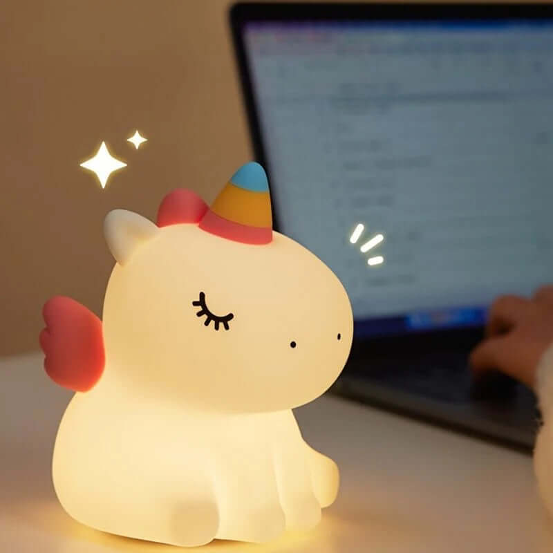 Unicorn Night Silicon Lamp