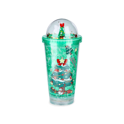 Festive Glow Christmas Light Up Tumbler