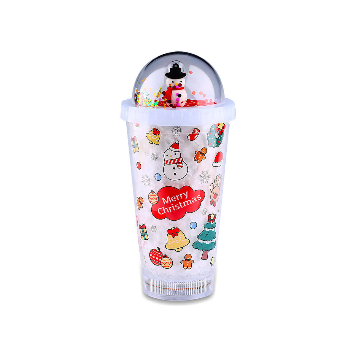 Festive Glow Christmas Light Up Tumbler