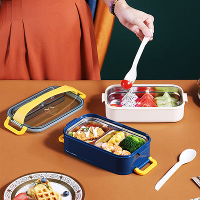 Double Decker Insulated Stainless Steel Lunch Box