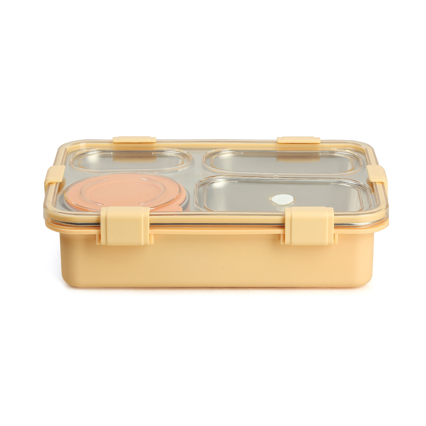 Korean Bento Box 4 Grid with Soup Bowl, LP1