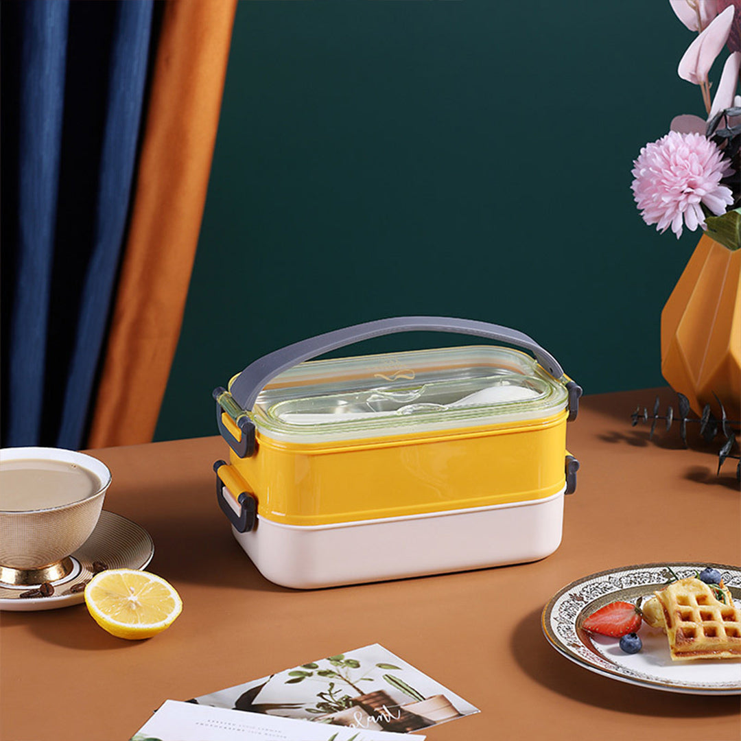 Double Decker Insulated Stainless Steel Lunch Box