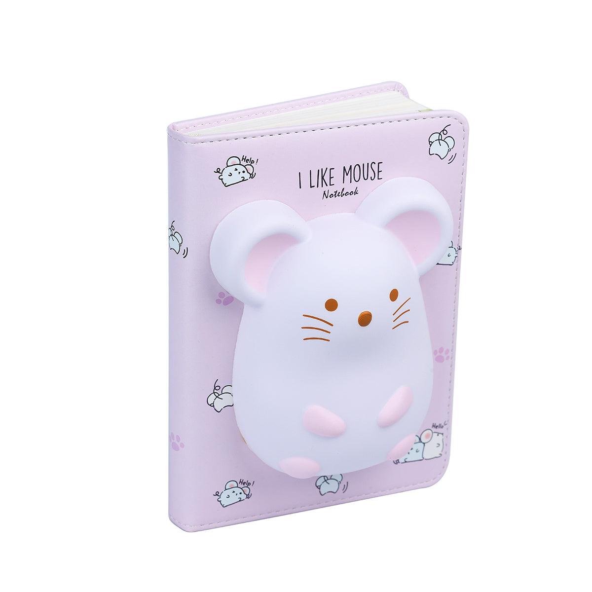 Cute 3D Big Squishy Notebook - Mouse