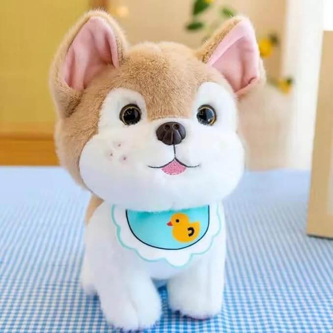 Cute dog plush online