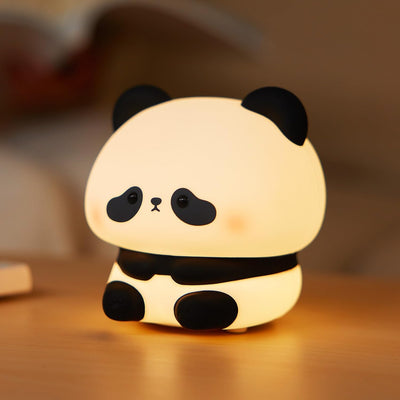 Big-Head Silicon Panda Night Lamp