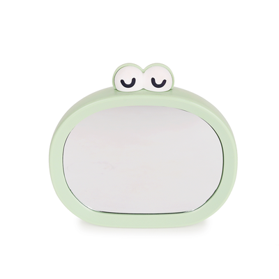 Cute Cartoon Table Makeup Mirror with Storage