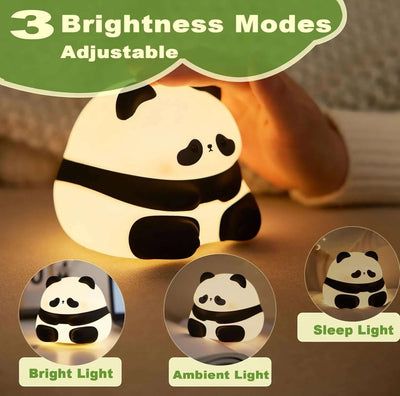 Panda Night Silicon Lamp