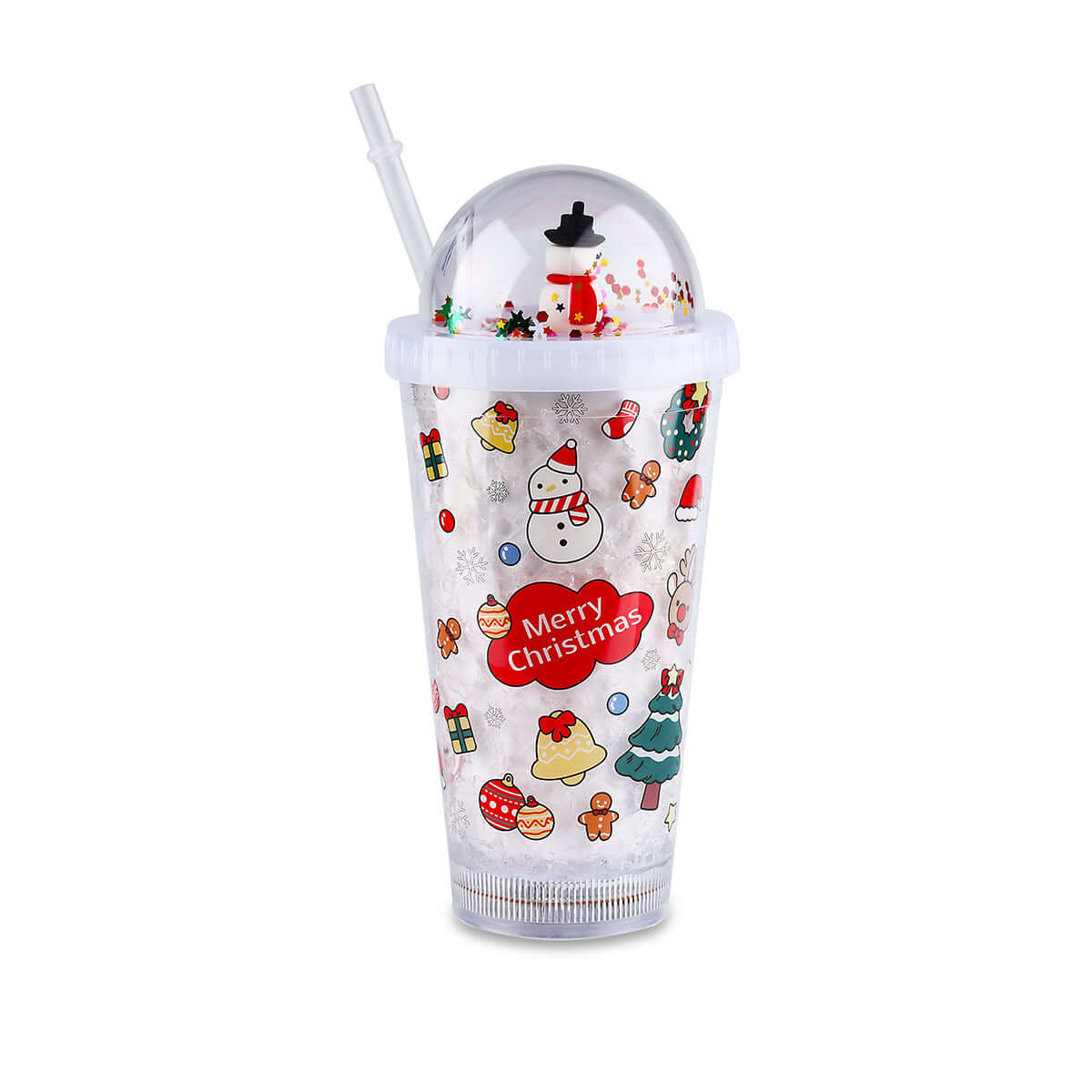 Festive Glow Christmas Light Up Tumbler