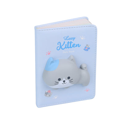 Cute 3D Kitten Mini Squishy Notebook