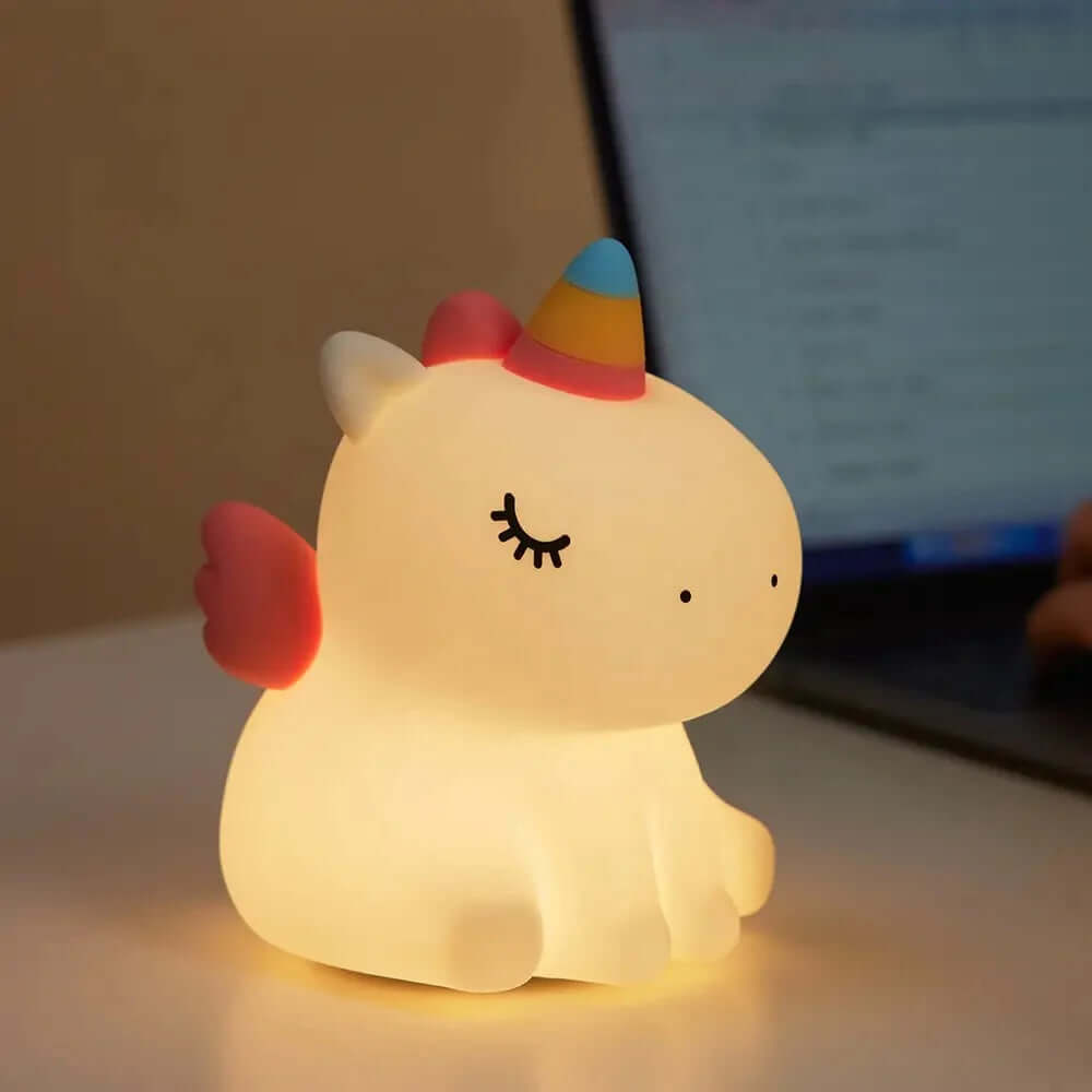 Unicorn Night Silicon Lamp