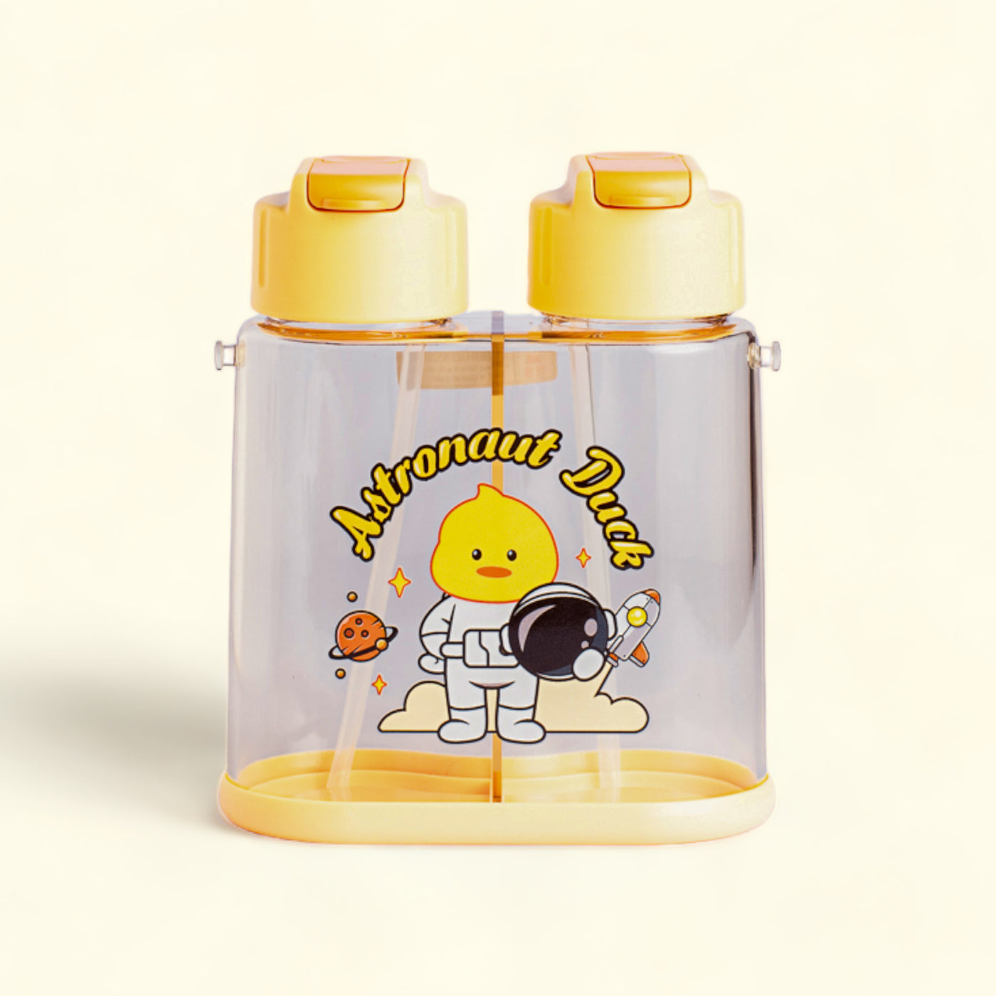 DuoMix Kids' Two-Compartment Water Bottle - 640ml