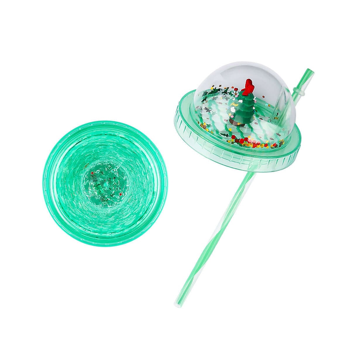 Festive Glow Christmas Light Up Tumbler