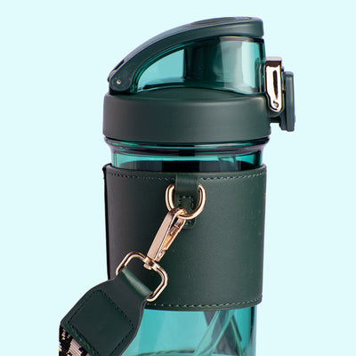 Tritan Stylish Sipper Water Bottle - 500ml with Straw