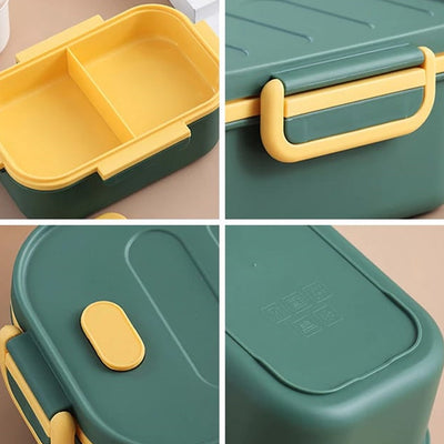 Double Layer PP Leak-Proof Lunch Box