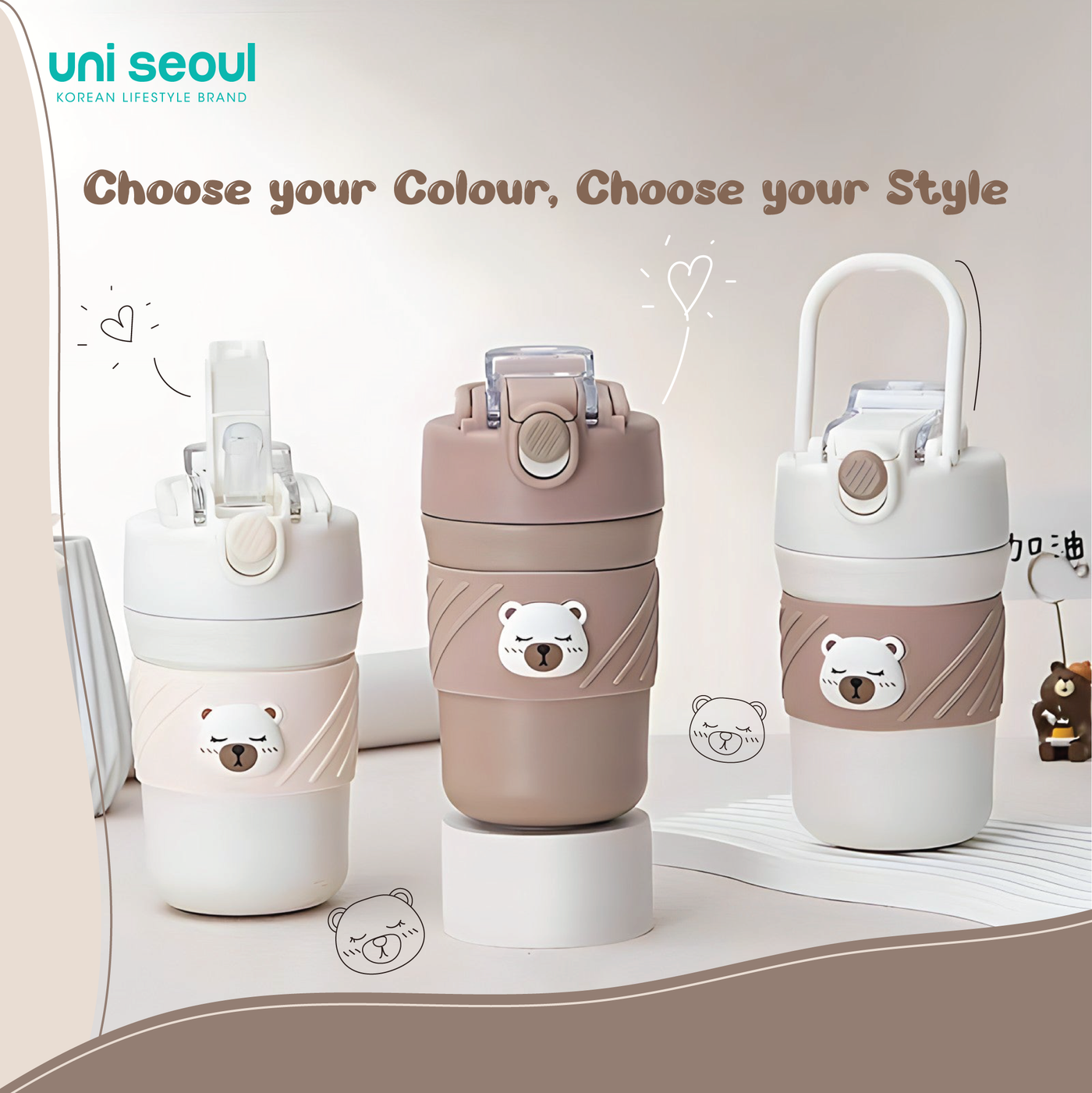 Bear Vacuum Cup I 450 ml