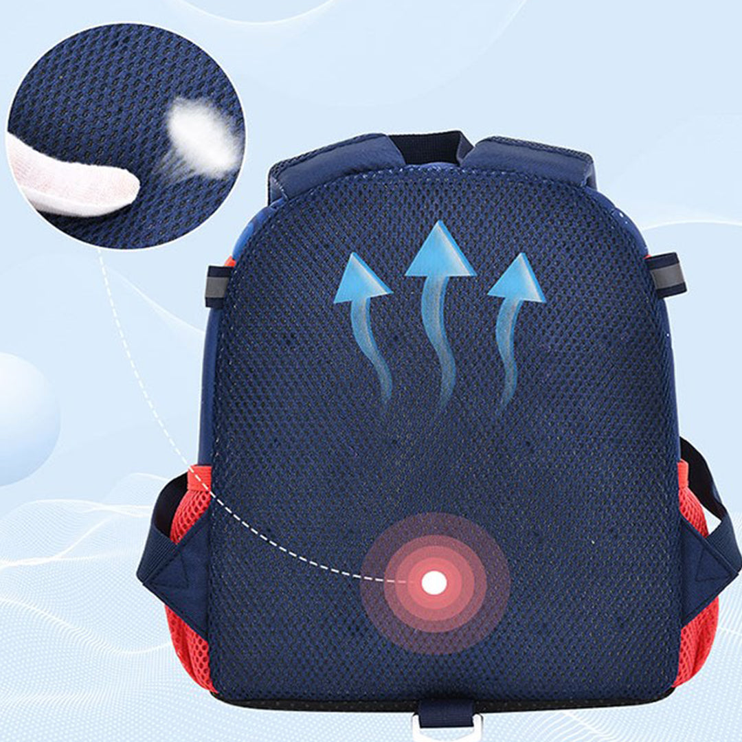 3D Rocket Kindergarten Backpack