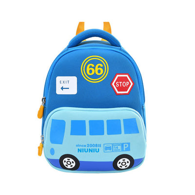Cute Bus Design Kids Backpack