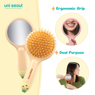 Cute Comb with Mirror