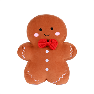 Gingerbread Man Plushie Cushion