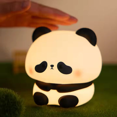 Big-Head Silicon Panda Night Lamp