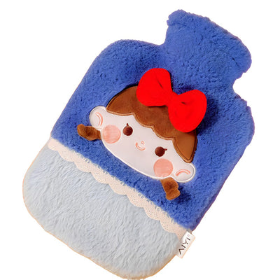 Hot Water Bag with Cute Girl Soft Cover