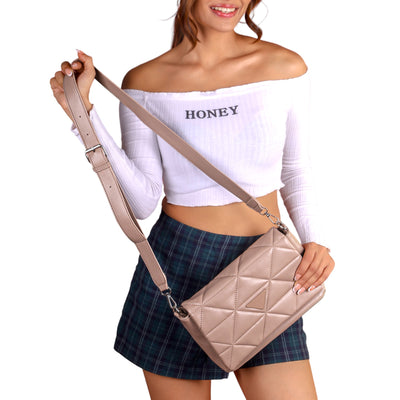 K-Fashion Urban Chic Crossbody Bag
