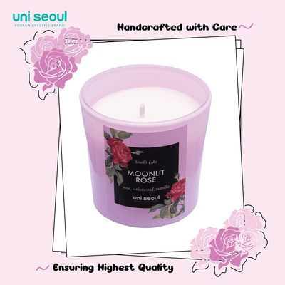 Moonlit Rose Scented Candle