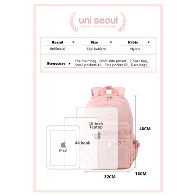 Korean Aesthetic Backpack Series, 30L