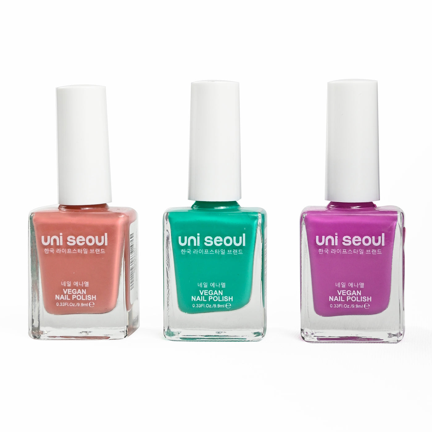 Uni Seoul Dreamy Day Trio Nail Enamel Set