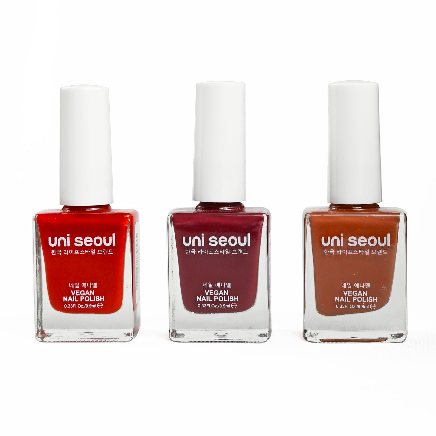 Uni Seoul Autumn Vibes Trio Nail Enamel Set