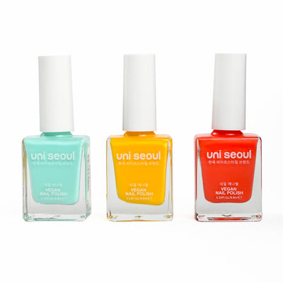 Uni Seoul Summer Vibes Trio Nail Enamel Set